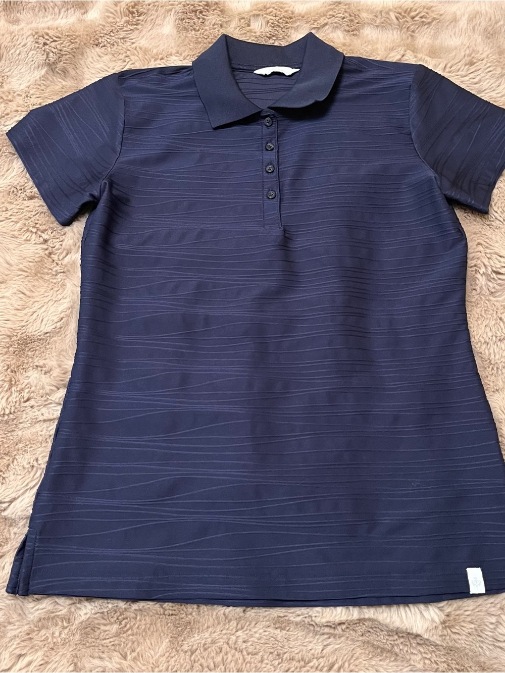 Banana Republic soft wash shirt, Blue Heather, Large